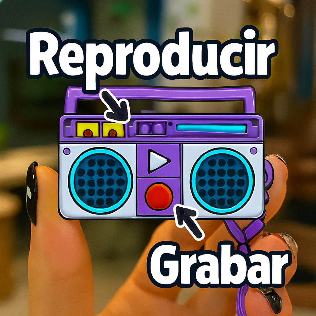 Llavero Grabadora Portátil