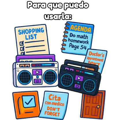 Llavero Grabadora Portátil